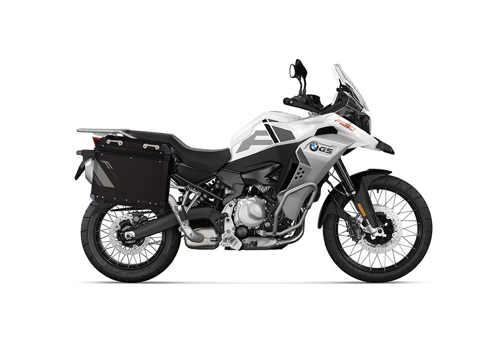 SIG 1350 BMW Aluminum Black Panniers F Line Grey VariationsRight