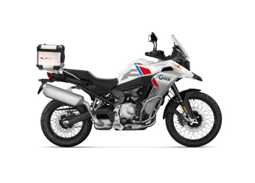 SIG 1352 BMW Aluminum Top Box F Line Grey Red Blue Right