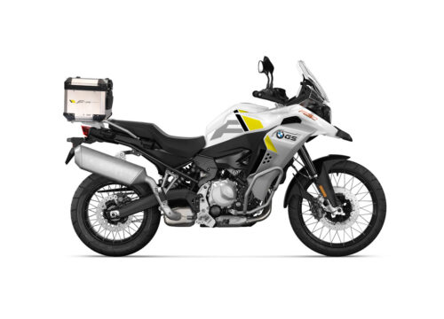 SIG 1355 BMW Aluminum Top Box F Line Grey Yellow Black Right