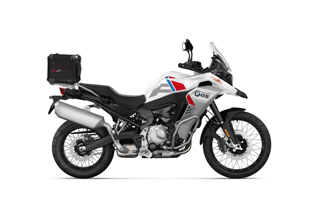 SIG 1356 BMW Aluminum Black Top Box F Line Grey Red Blue Right