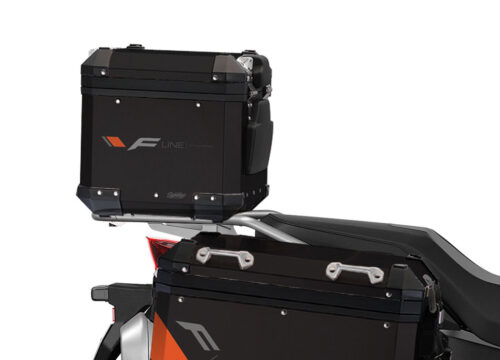 SIG 1377 BMW Aluminum Black Top Box F Line Grey Orange Silver Right 02