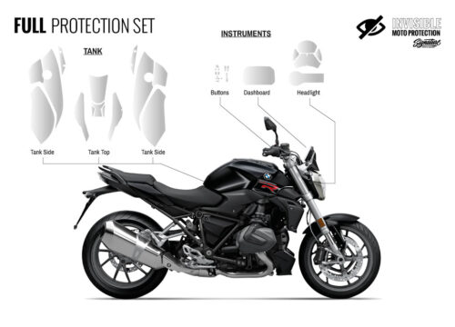 SIG 1398 02 BMW R1250R Full Set Protective Films 01