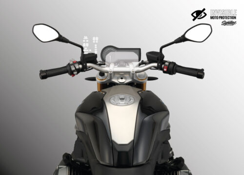 SIG 1400 01 BMW R1200R Windscreen Reflectors Set Protective Films 02