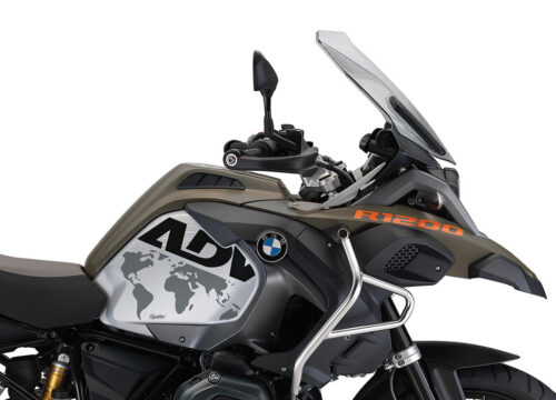 SIG 1380 01 BMW R1200GS Adv The Globe Black Grey Stickers Olive Green 02