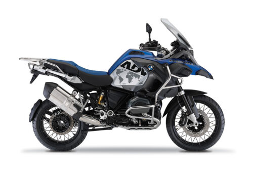 SIG 1380 01 BMW R1200GS Adv The Globe Black Grey Stickers Racing Blue