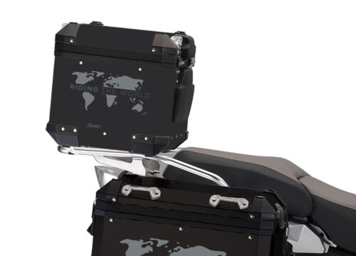 SIG 1390 BMW Aluminum Black Top Box The Globe Grey Dark Grey Right 02