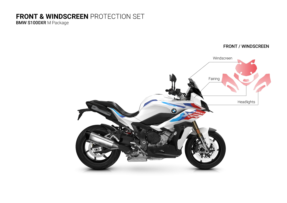 SIG 1413 M Package S1000XR PPF Front and Windsceen