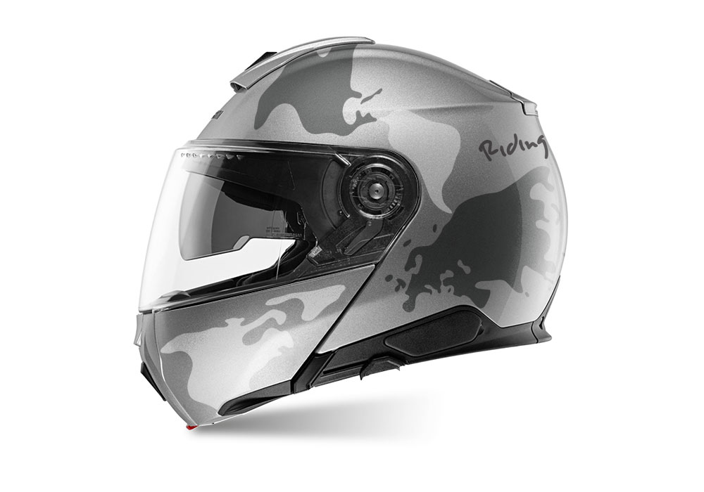 SIG 1460 Shuberth C5 Glossy Grey Variations The Globe