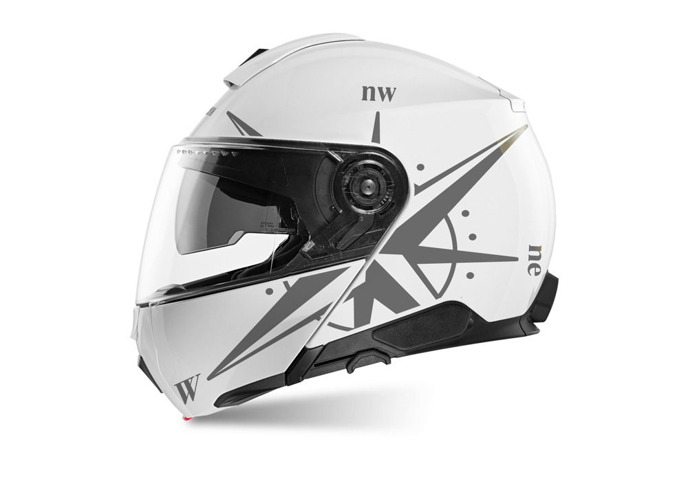 SIG 1479 C5 White Compass Dark Silver