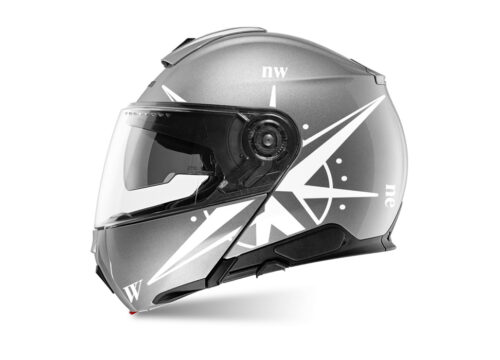 SIG 1482 C5 Glossy Silver Compass White Left