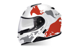 SIG 1464 White Helmet Red Grey