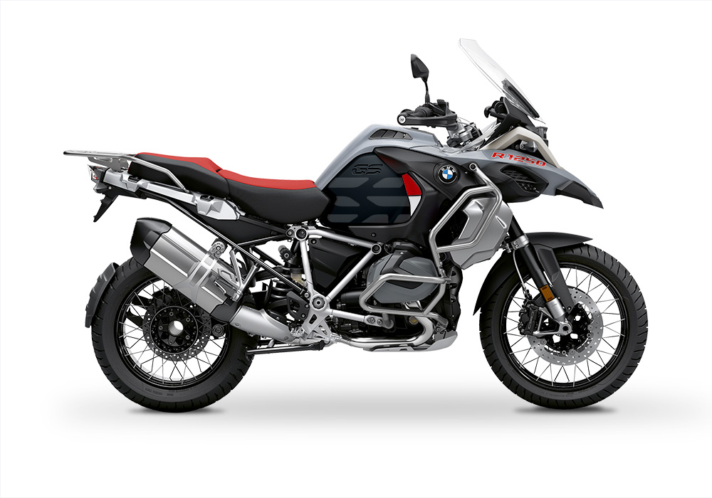 SIG 1484 BMW R1250GS Adv GS Line Red & White 1