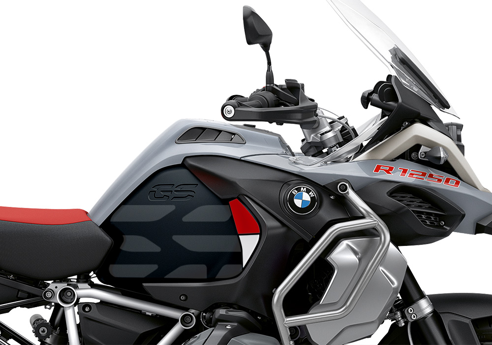 SIG 1484 BMW R1250GS Adv GS Line Red & White 2