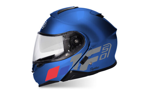 SIG 1498 Shoei Neotec II Blue Raise Red Blue