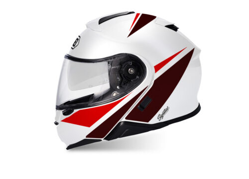 SIG 1500 Shoei Neotec II Vivo Red Black White