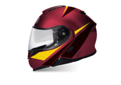 SIG 1501 Shoei Neotec II Vivo Yellow Black Red