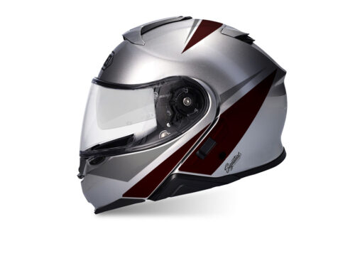 SIG 1502 Shoei Neotec II Vivo Grey Black Silver