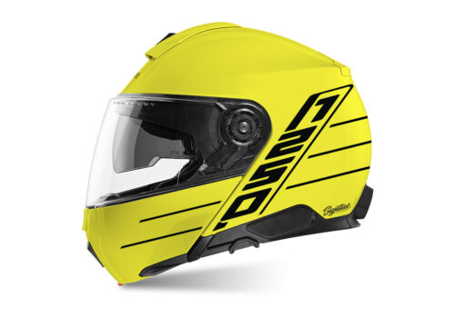 SIG 1507 Schuberth C5 Anniversary Lines Black Fluo