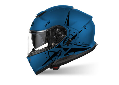 SIG 1514 Shoei Neotec III Blue Compass Black