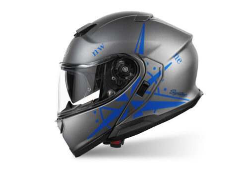 SIG 1515 Shoei Neotec III Anthrasite Compass Blue