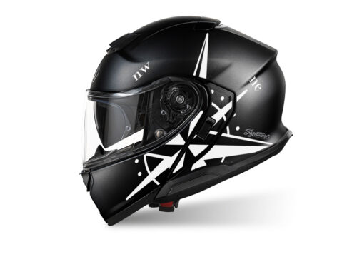 SIG 1519 Shoei Neotec III Black Matte Compass White