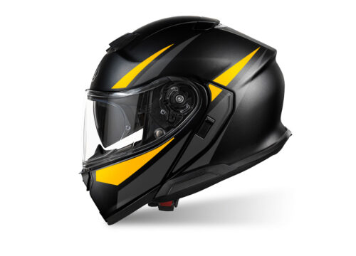 SIG 1526 Shoei Neotec 3 Vivo Black Grey & Yellow