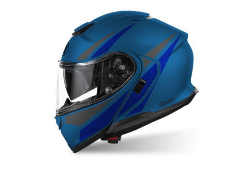 SIG 1530 Shoei Neotec 3 Vivo Blue Grey & Blue