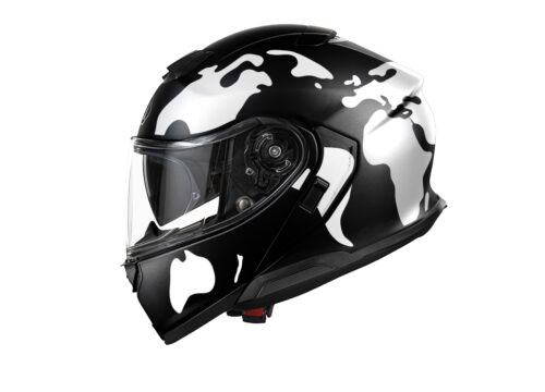 SIG 1531 Shoei Neotec 3 Black The Globe White