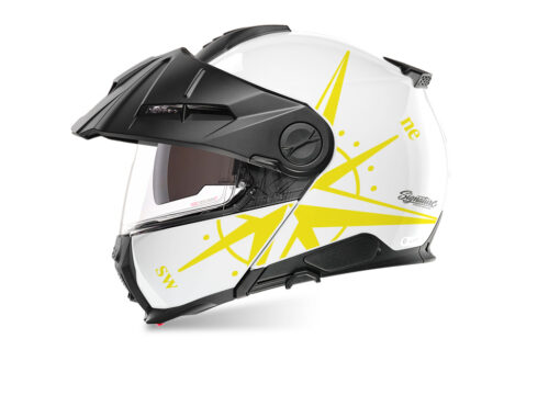 SIG 1536 Schuberth E2 White Compass Yelllow