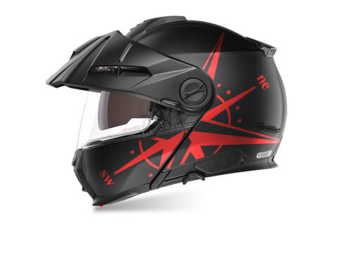 SIG 1540 Schuberth E2 Black Compass Red