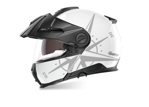 SIG 1541 Schuberth E2 White Compass Dark Silver