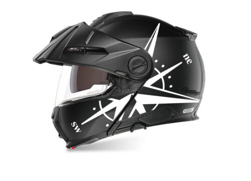 SIG 1542 Schuberth E2 Black Compass White