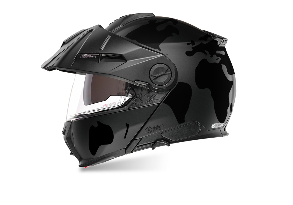 SIG 1543 Schuberth E2 Black The Globe Black