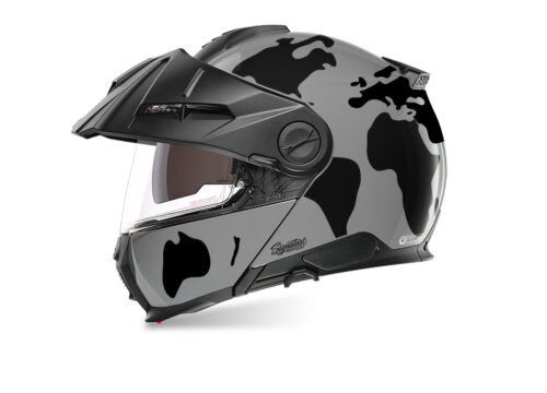 SIG 1543 Schuberth E2 Grey The Globe Black