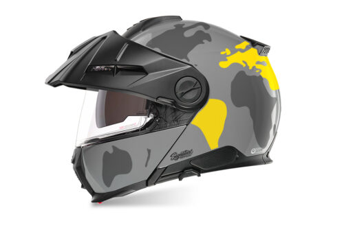 SIG 1545 Schuberth E2 Grey Globe Grey & Yellow