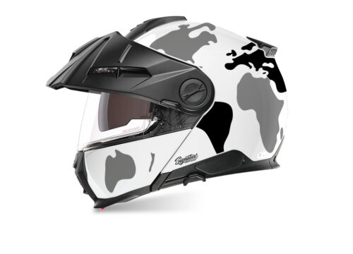 SIG 1547 Schuberth E2 White Globe Black & Grey