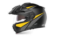 SIG 1550 Schuberth E2 Black Vivo Grey & Yellow