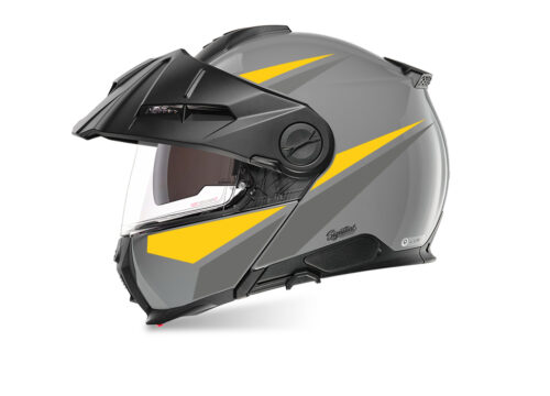 SIG 1550 Schuberth E2 Grey Vivo Grey & Yellow