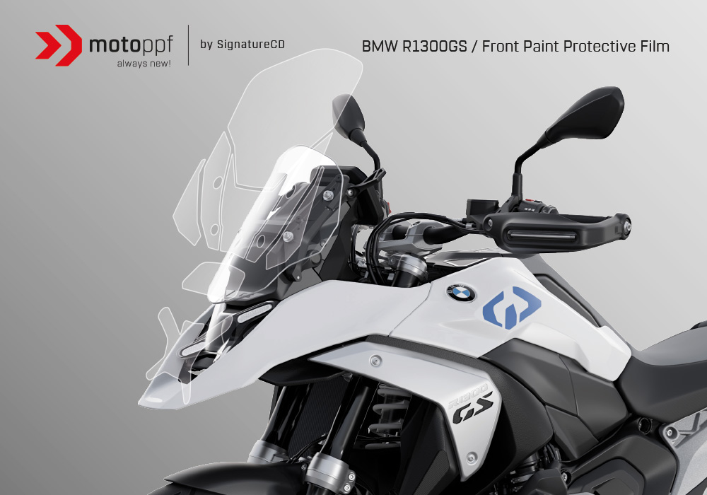 SIG 1561 BMW R1300GS Front PPF 03