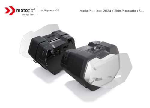 SIG 1562 BMW Vario Side Panniers Clear Protective Films 01