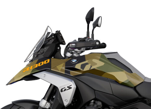 SIG 1567 BMW R1300GS M90 Green Camo Full Wrap 03