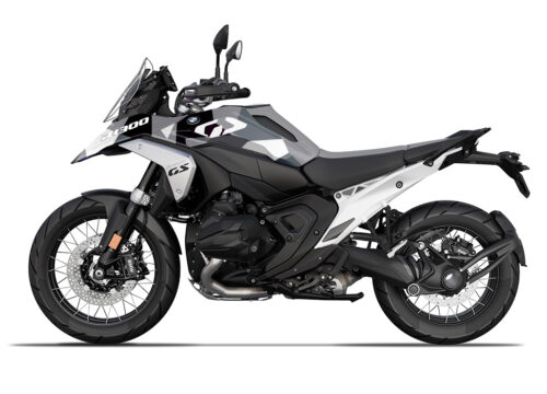 SIG 1568 BMW R1300GS M90 Grey White Camo Full Wrap 01