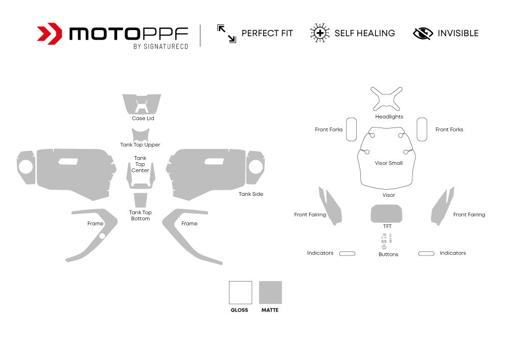Bmw R1300GS Adv Racing Red Motoppf Full Kit 02
