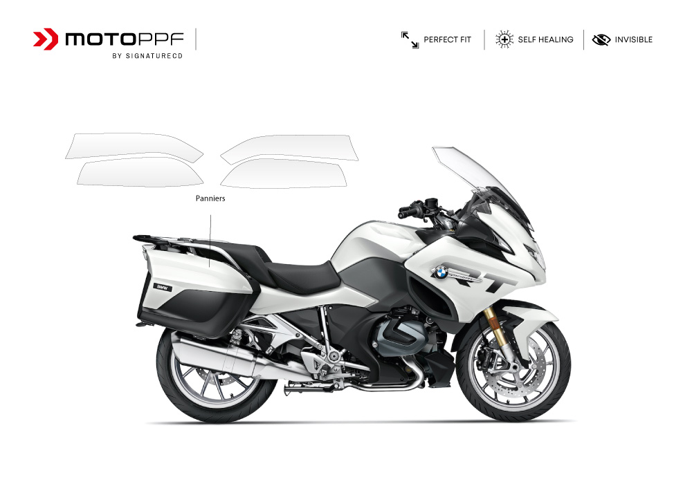 SIG 1625 BMW R1250RT Side Panniers Protective Film 01