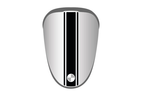 BKIT 4288 R NineT Raer Seat Humb Triple Stripes Stickers 01