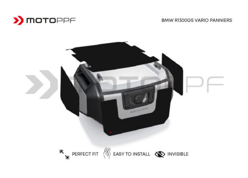 SIG 1654 BMW Vario Side Panniers Black Protective Films 01